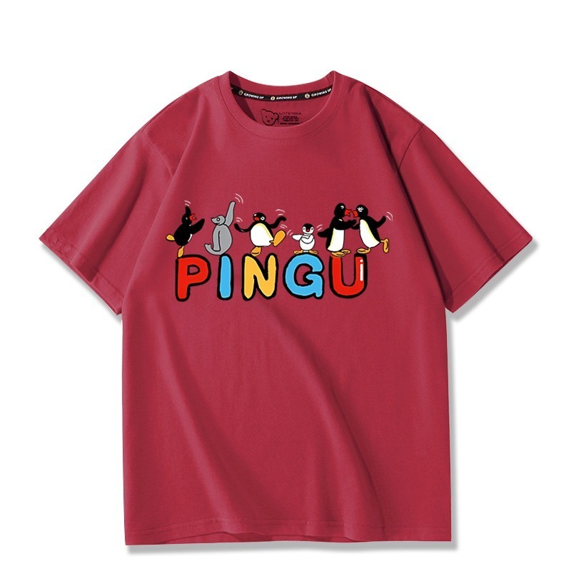 Pingu企鵝家族周邊 印花短袖T恤