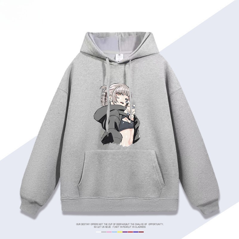 徹夜之歌七草薺 親子情侶男女連帽衛衣