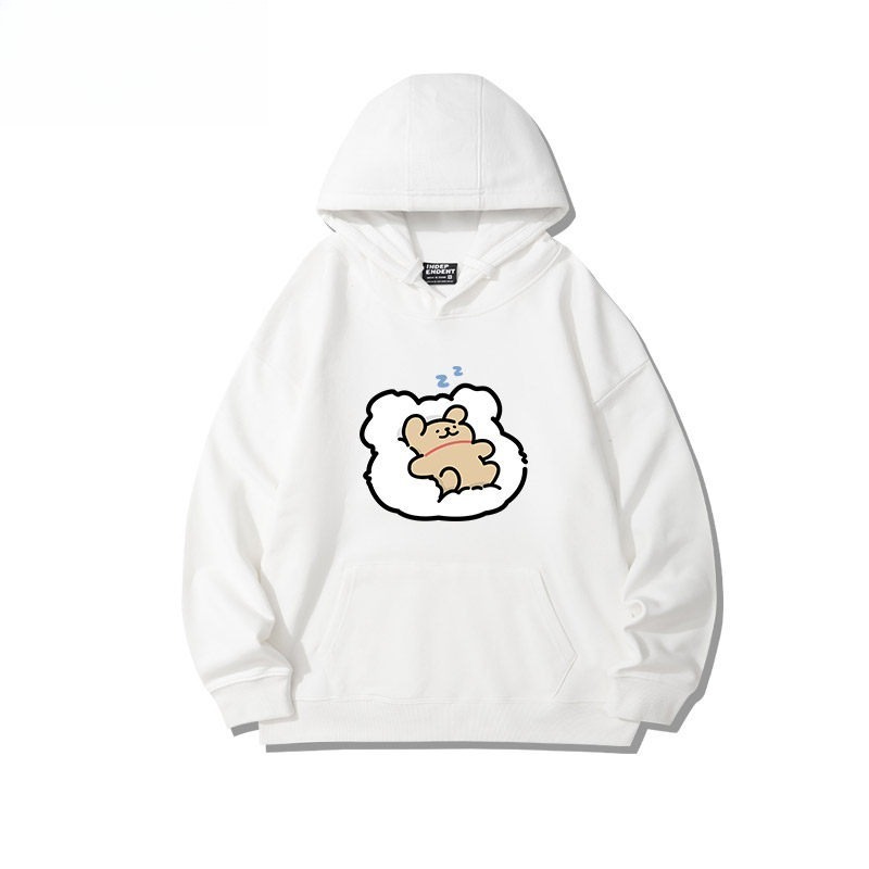 線條小狗 聯名衛衣2026秋冬新款親子情侶裝連帽衛衣