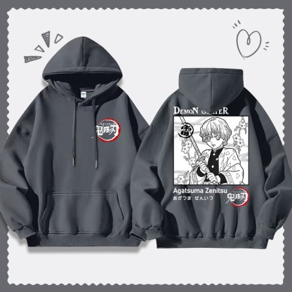 鬼滅之刃 聯名衛衣2025秋冬新款寬鬆連帽衛衣