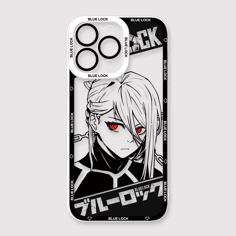 藍色監獄天使眼透明防摔軟殼