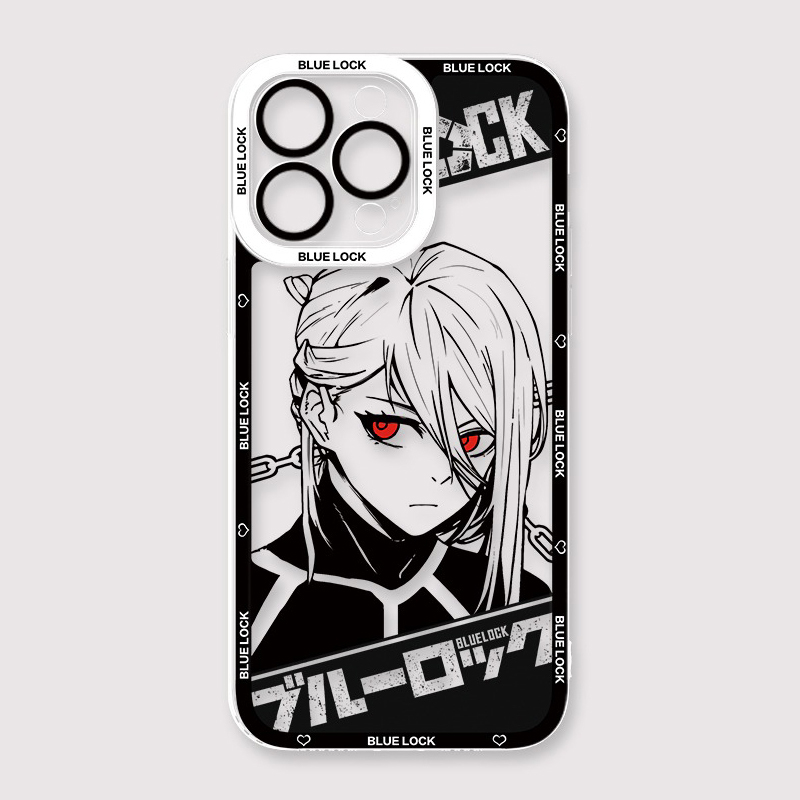 藍色監獄天使眼透明防摔軟殼