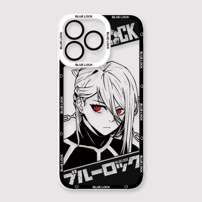 藍色監獄天使眼透明防摔軟殼