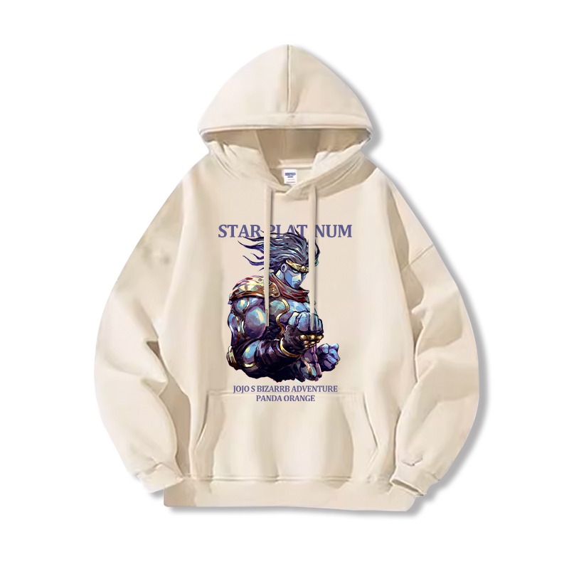 JOJO的奇妙冒險新款 親子情侶男女款連帽衛衣