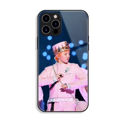 GD權志龍新款高清全包防摔玻璃殼