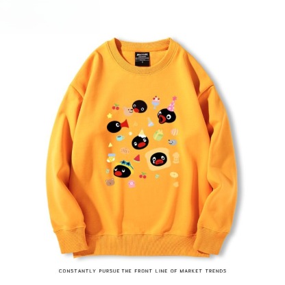 pingu 聯名親子情侶裝 圓領長袖