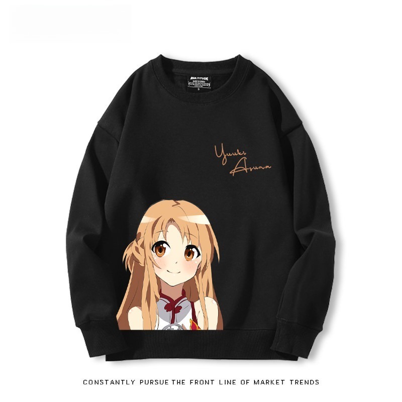 刀劍神域 聯名親子情侶裝 圓領長袖