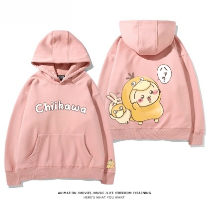 chiikawa X 寶可夢系列 聯名衛衣2025秋冬新款 親子情侶裝連帽衛衣