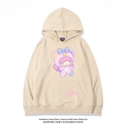 雙子星little twinstars新款 親子情侶男女連帽衛衣