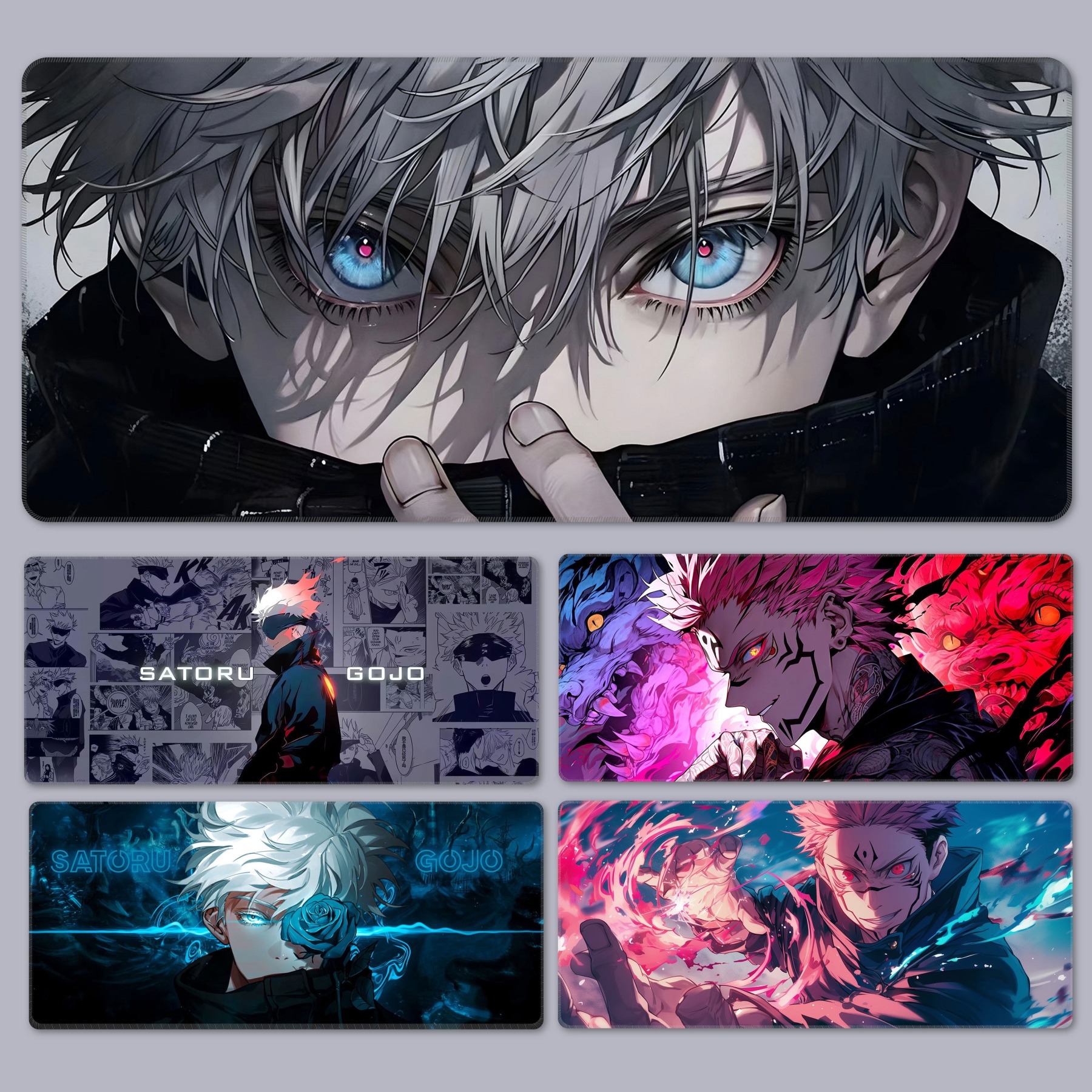  咒術迴戰 主題桌墊 布質滑鼠墊