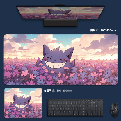 寶可夢系列 主題桌墊 布質滑鼠墊