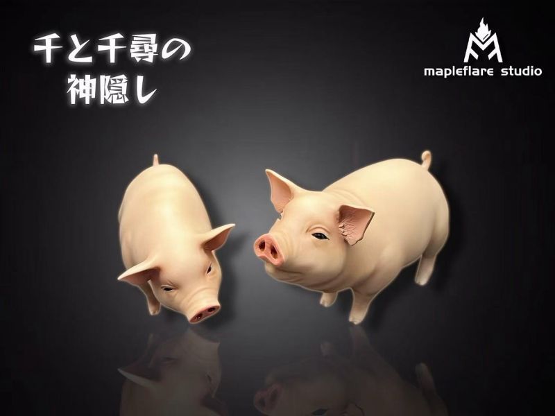 【預購】楓焰工作室 神隱少女系列 電影封面 千尋與父母