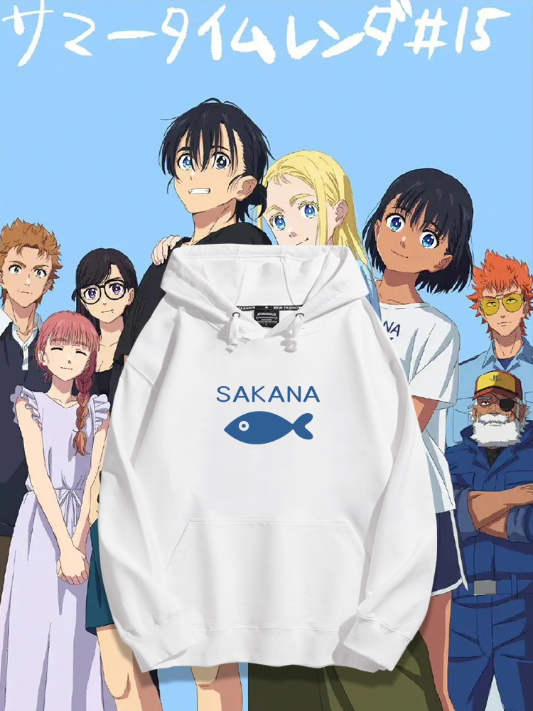 夏日重現聯名衛衣2023秋冬新款親子情侶裝薄絨款連帽衛衣