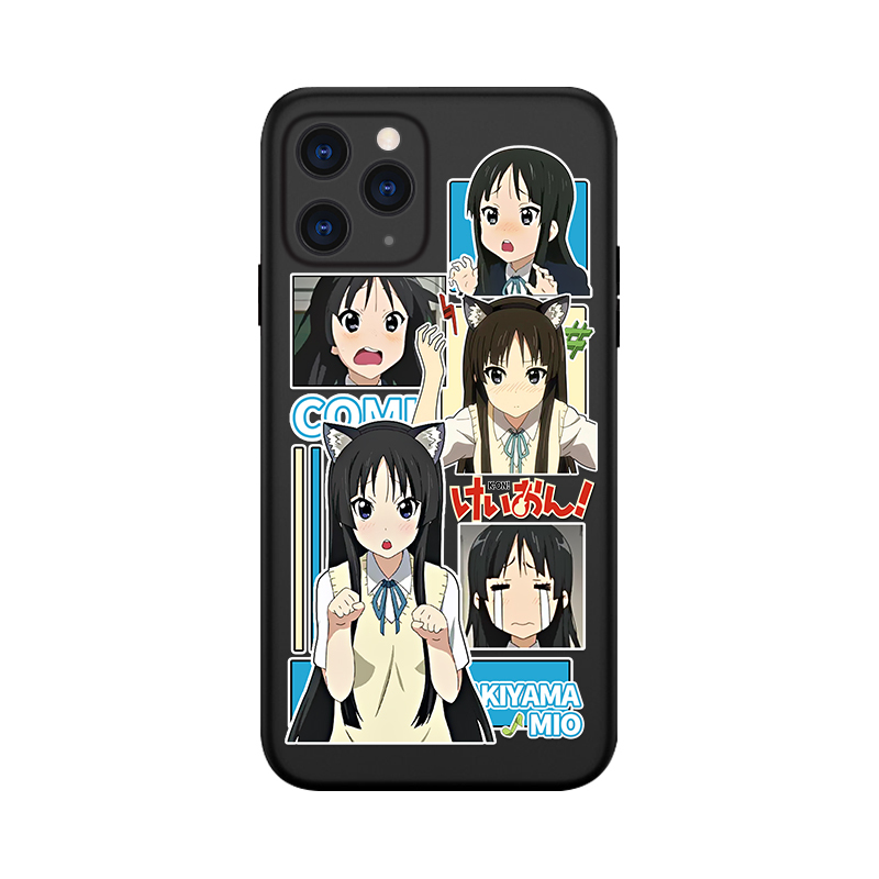 蘋果 系列輕音少女 天使眼透明防摔軟殼