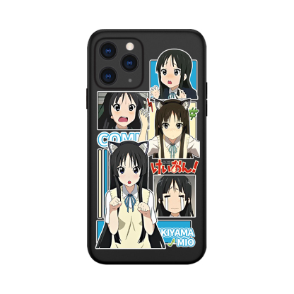 蘋果 系列輕音少女 天使眼透明防摔軟殼