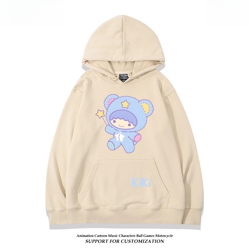 雙子星little twinstars新款 親子情侶男女連帽衛衣