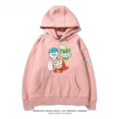 chiikawa X 寶可夢系列 聯名衛衣2025秋冬新款 親子情侶裝連帽衛衣