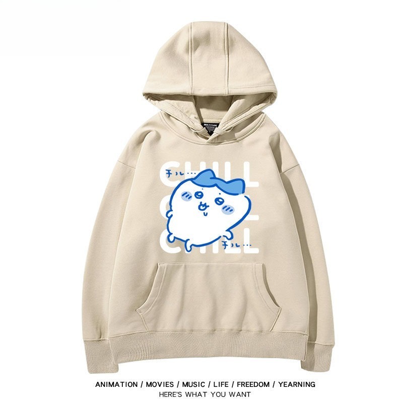 Chiikawa 親子情侶男女連帽衛衣