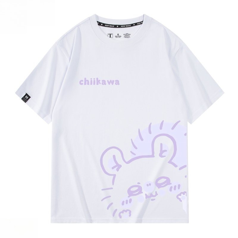 Chiikawa 2026親子情侶男女同款 印花短袖T恤