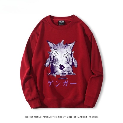 寶可夢耿鬼 聯名親子情侶裝 圓領長袖