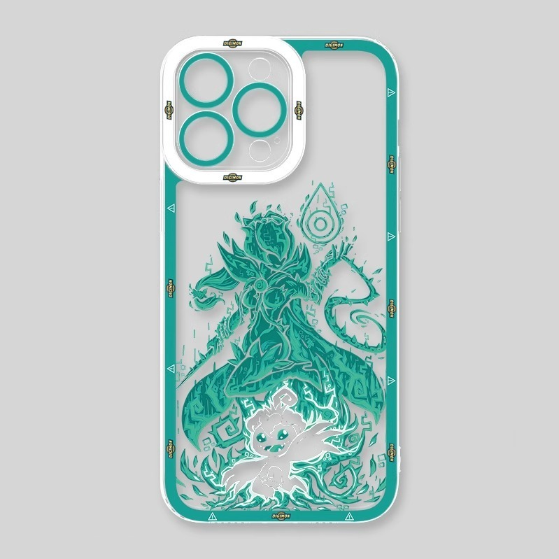 數碼寶貝天使眼透明防摔軟殼