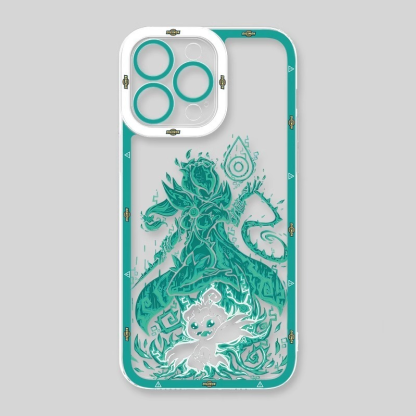 數碼寶貝天使眼透明防摔軟殼