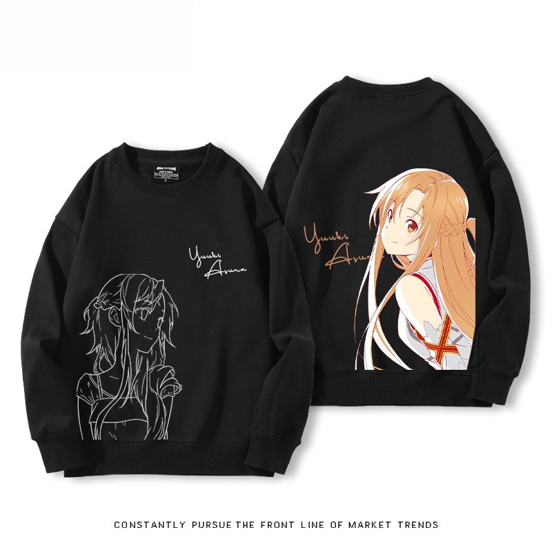 刀劍神域 聯名親子情侶裝 圓領長袖