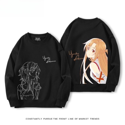 刀劍神域 聯名親子情侶裝 圓領長袖