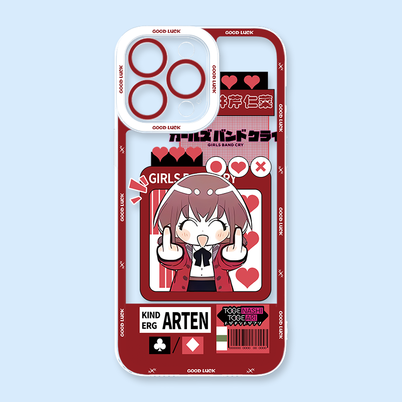 哭泣樂隊天使眼透明防摔軟殼