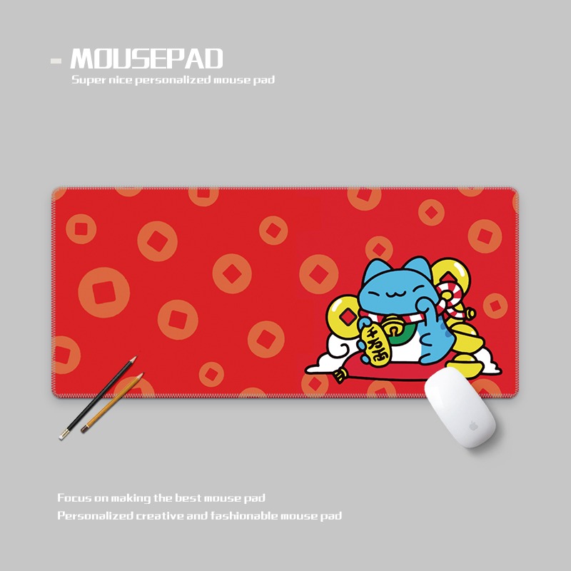 貓貓蟲 主題桌墊 布質滑鼠墊