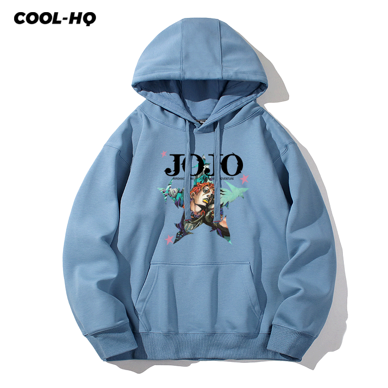 JOJO的奇妙冒險 2025秋冬新款親子情侶裝連帽衛衣