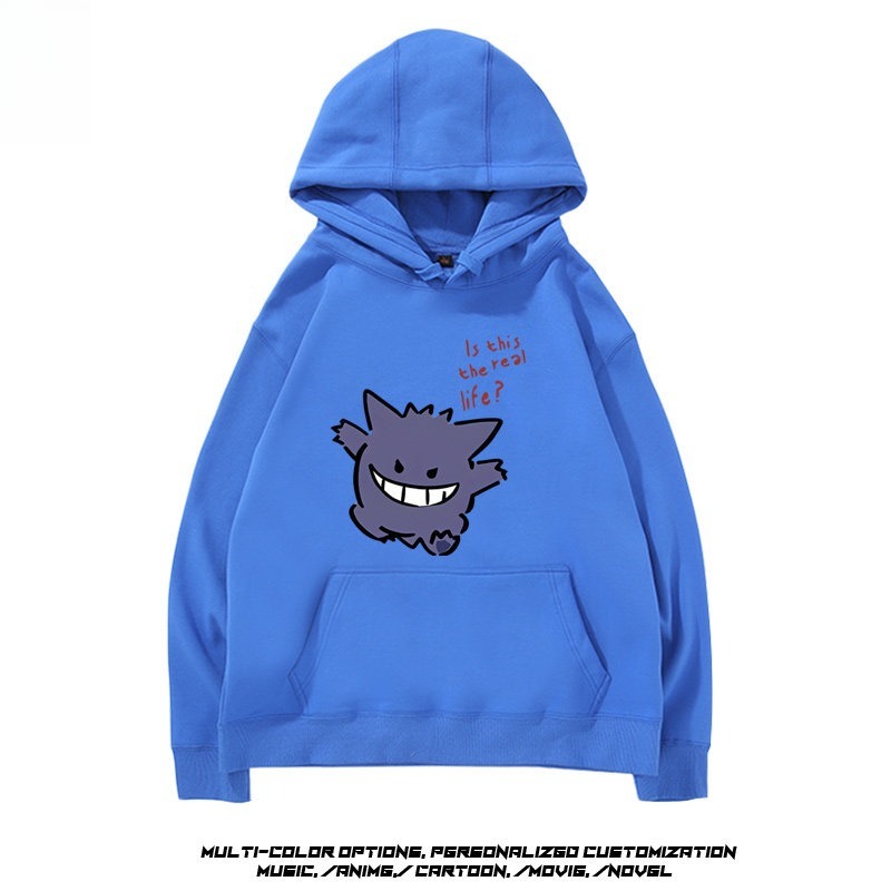 精靈寶可夢 聯名衛衣新款 親子情侶裝連帽衛衣