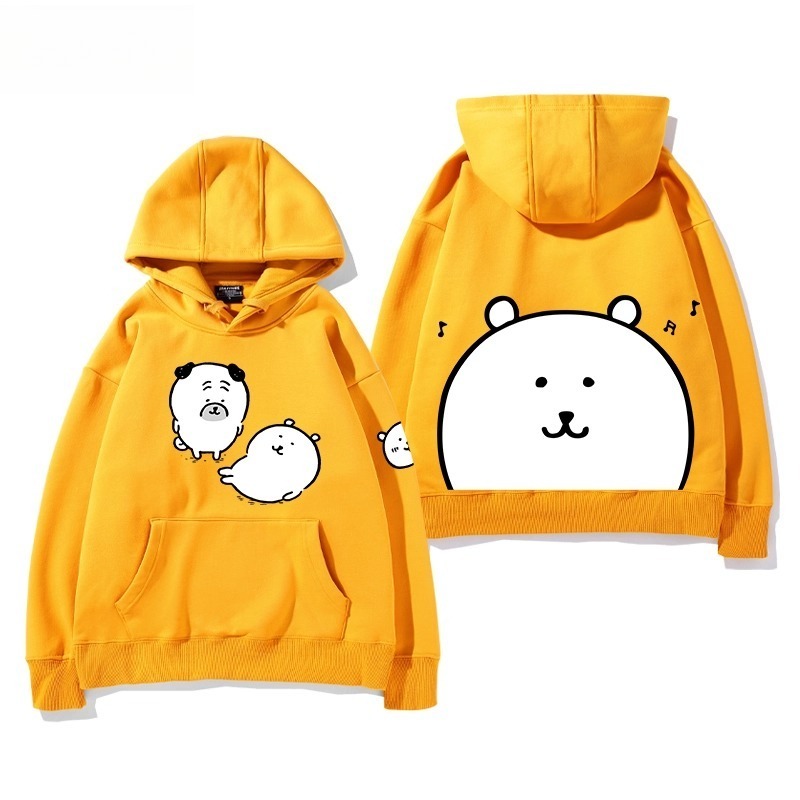 自嘲熊 聯名衛衣2025秋冬新款 親子情侶裝連帽衛衣