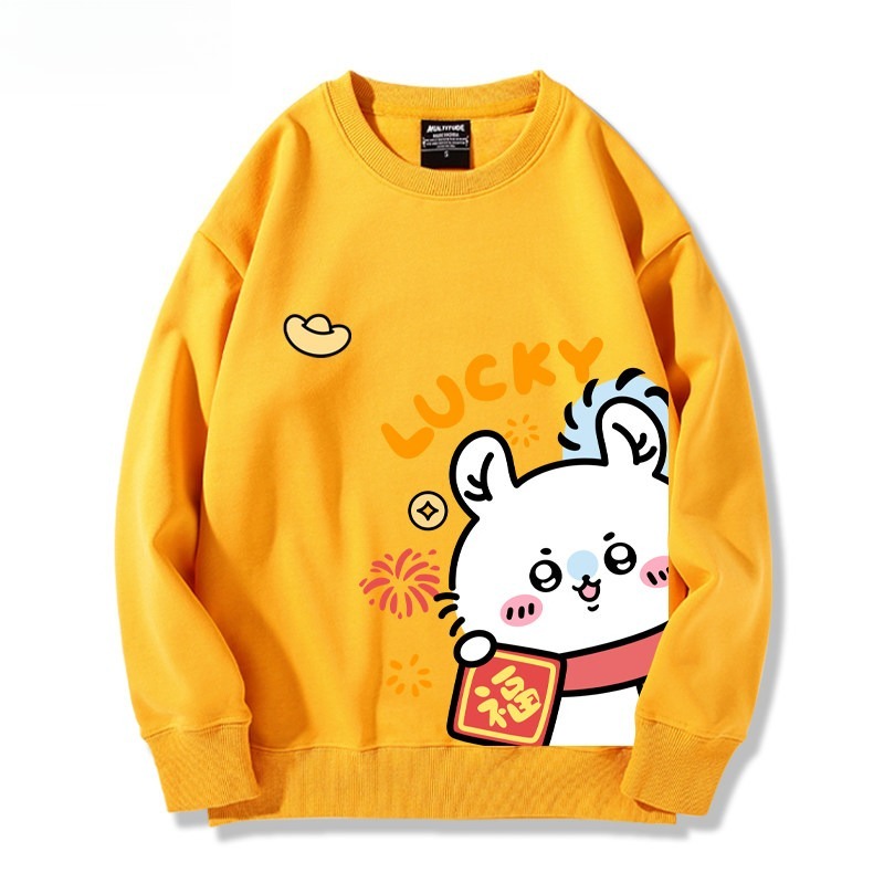 Chiikawa 聯名親子情侶裝 圓領長袖