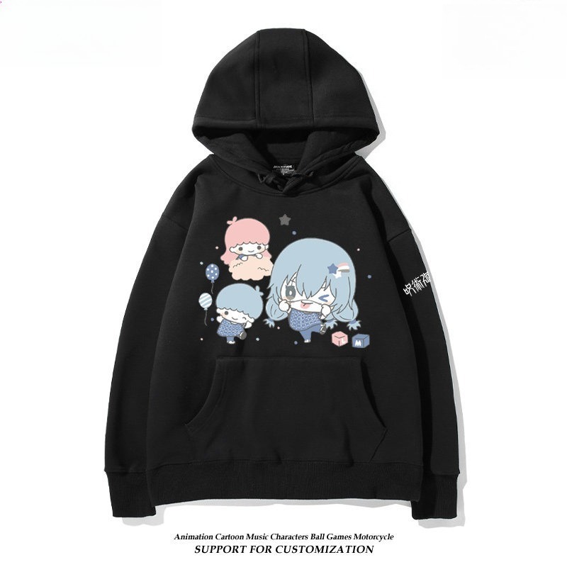 咒術迴戰 聯名衛衣2026秋冬新款親子情侶裝連帽衛衣