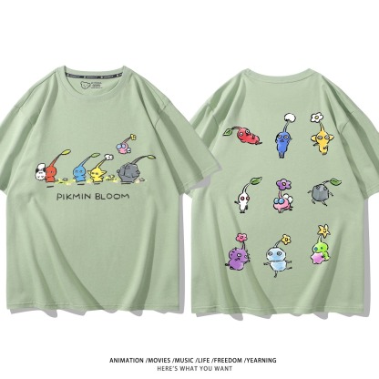 皮克敏PIKMIN4 印花短袖T恤