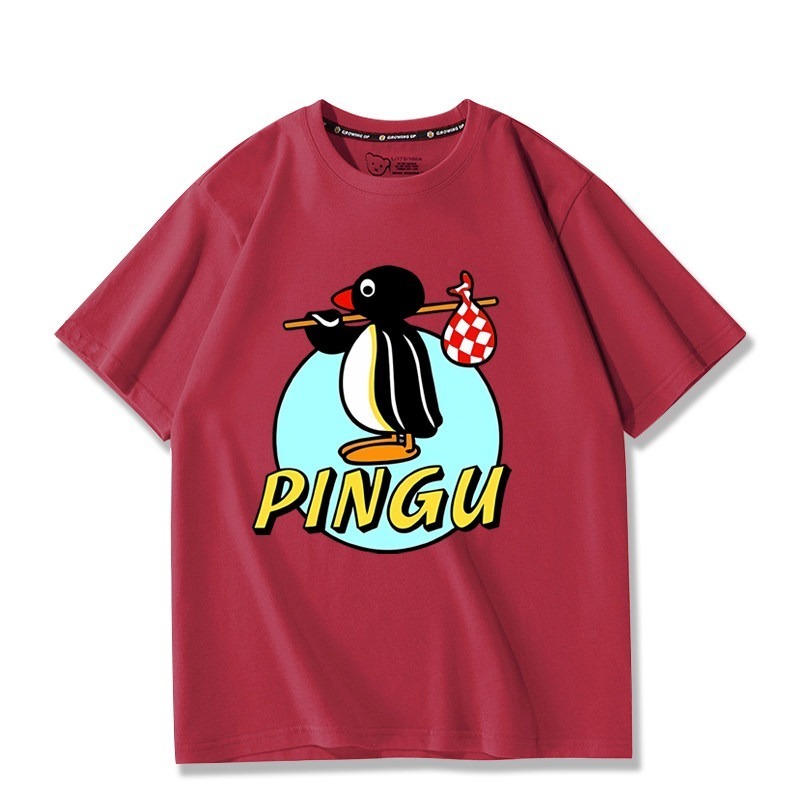 Pingu企鵝家族周邊 印花短袖T恤