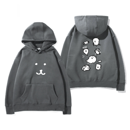 自嘲熊 聯名衛衣2025秋冬新款 親子情侶裝連帽衛衣
