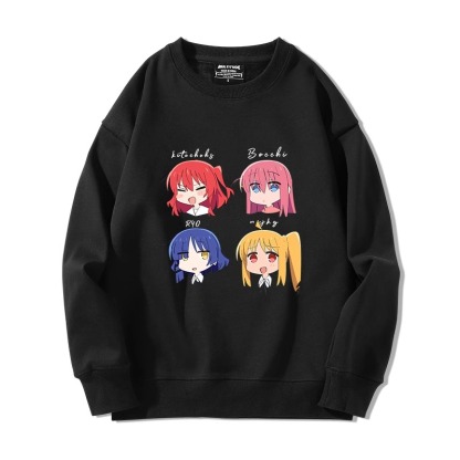 孤獨搖滾 2024親子情侶裝 圓領長袖