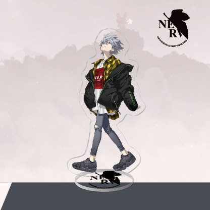 福音EVA綾波麗立牌動漫周邊亞克力鑰匙扣明日香真希波碇真嗣渚薰掛飾【單買三件起送】