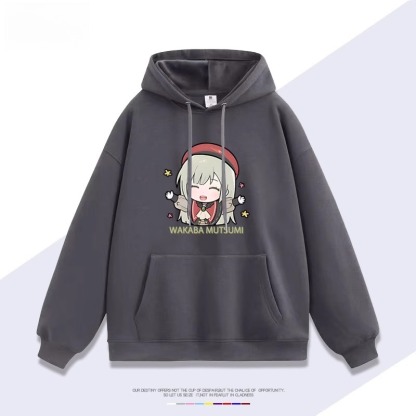 Ave Mujica 若葉睦 聯名衛衣2025秋冬新款 親子情侶裝連帽衛衣