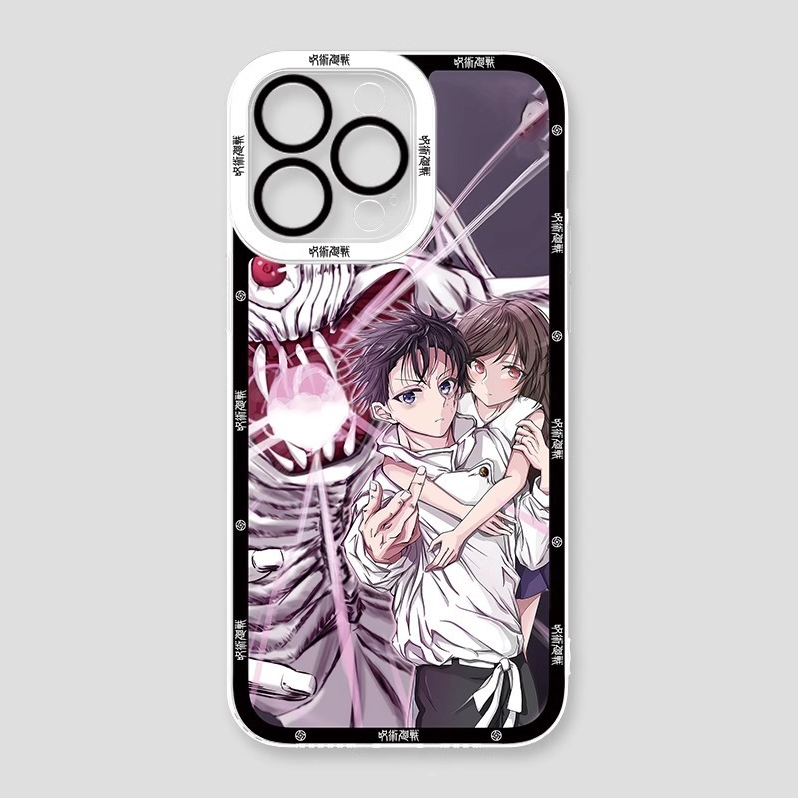 蘋果 系列咒術迴戰天使眼透明防摔軟殼