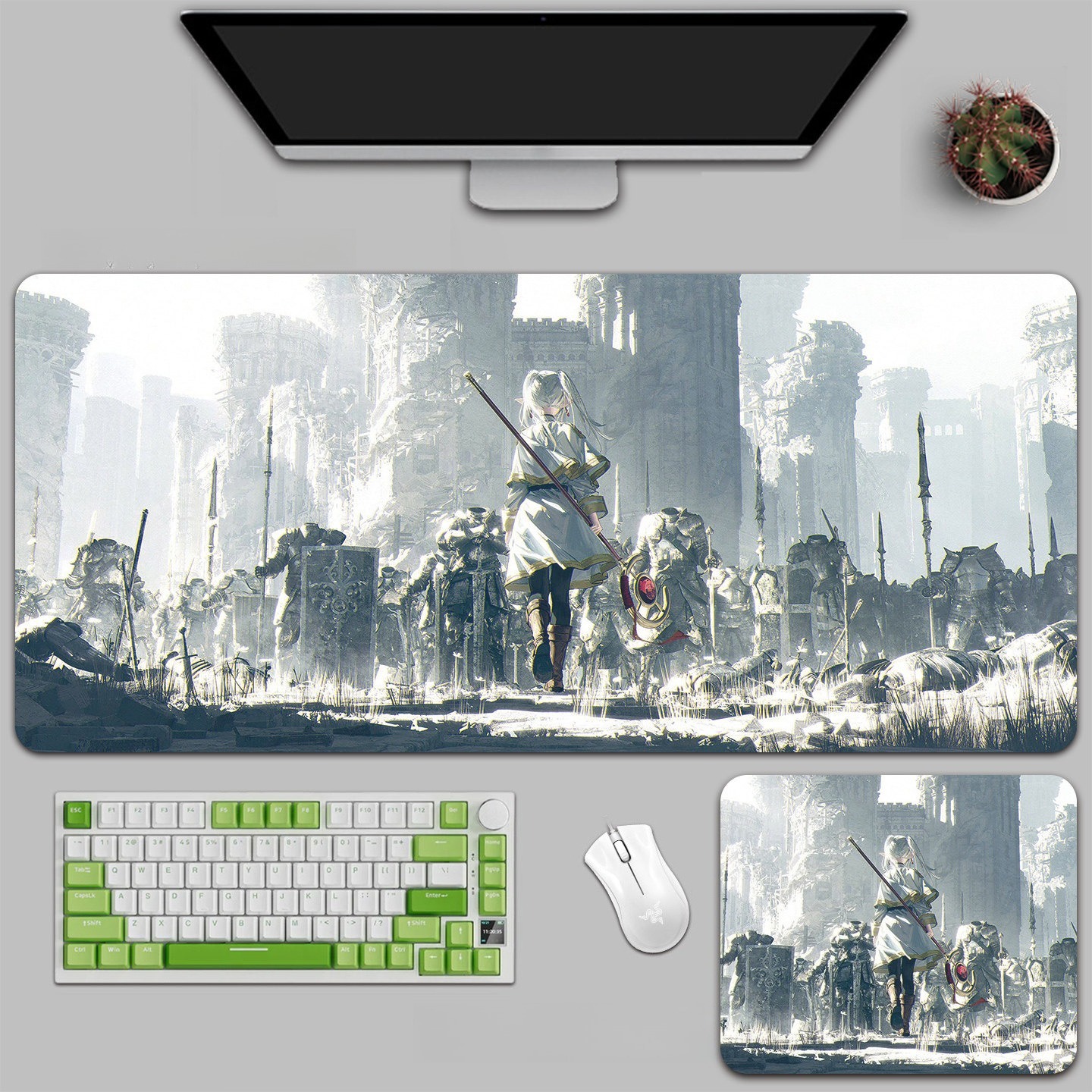 葬送的芙莉蓮 主題桌墊 布質滑鼠墊