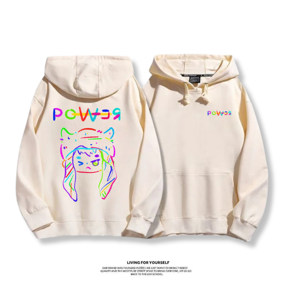 GD權志龍 2025秋冬新款 親子情侶男女連帽衛衣