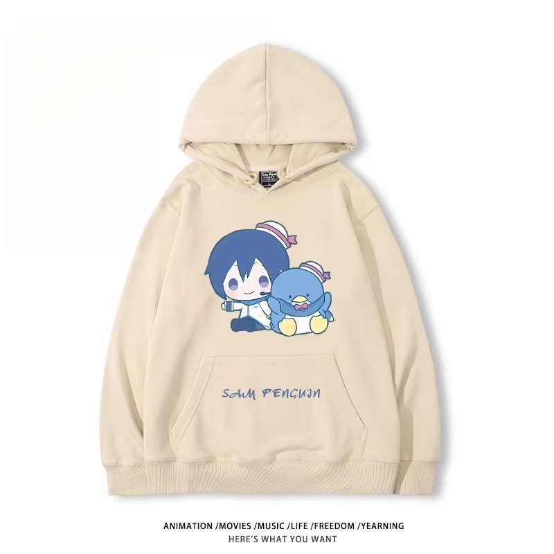 初音未來X三麗鷗新款 親子情侶男女款連帽衛衣