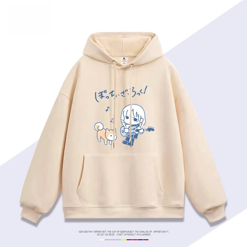 孤獨搖滾 聯名衛衣2025秋冬新款親子情侶裝連帽衛衣