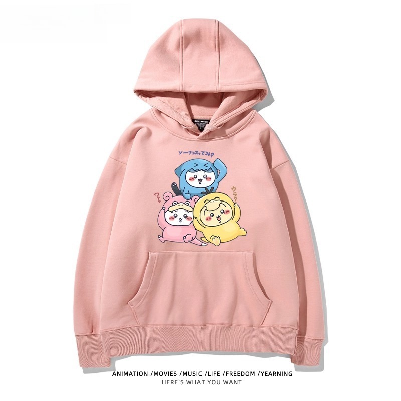 chiikawa X 寶可夢系列 聯名衛衣2025秋冬新款 親子情侶裝連帽衛衣