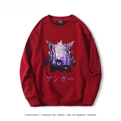 寶可夢耿鬼 聯名親子情侶裝 圓領長袖