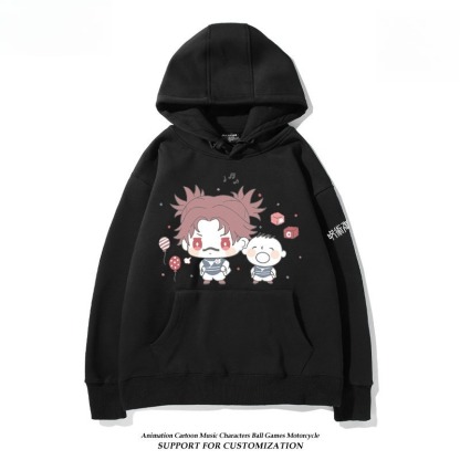 咒術迴戰 聯名衛衣2026秋冬新款親子情侶裝連帽衛衣