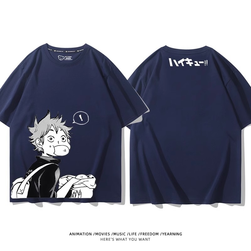 排球少年 2024親子情侶男女同款 純棉T恤